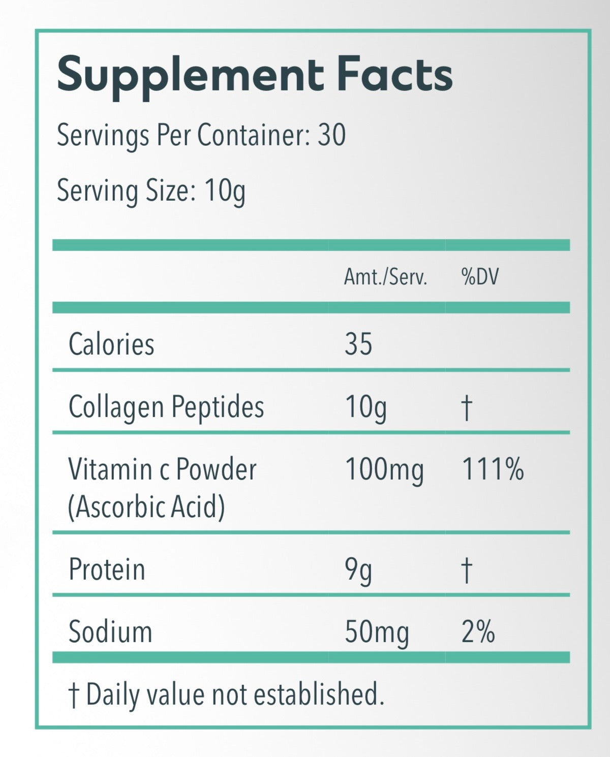 Women’s Unflavored Hydrolyzed Collagen Peptides with Vitamin C for Extra Absorption, with 2-tbsp Powder Pal Multi-Purpose Scoop and Funnel