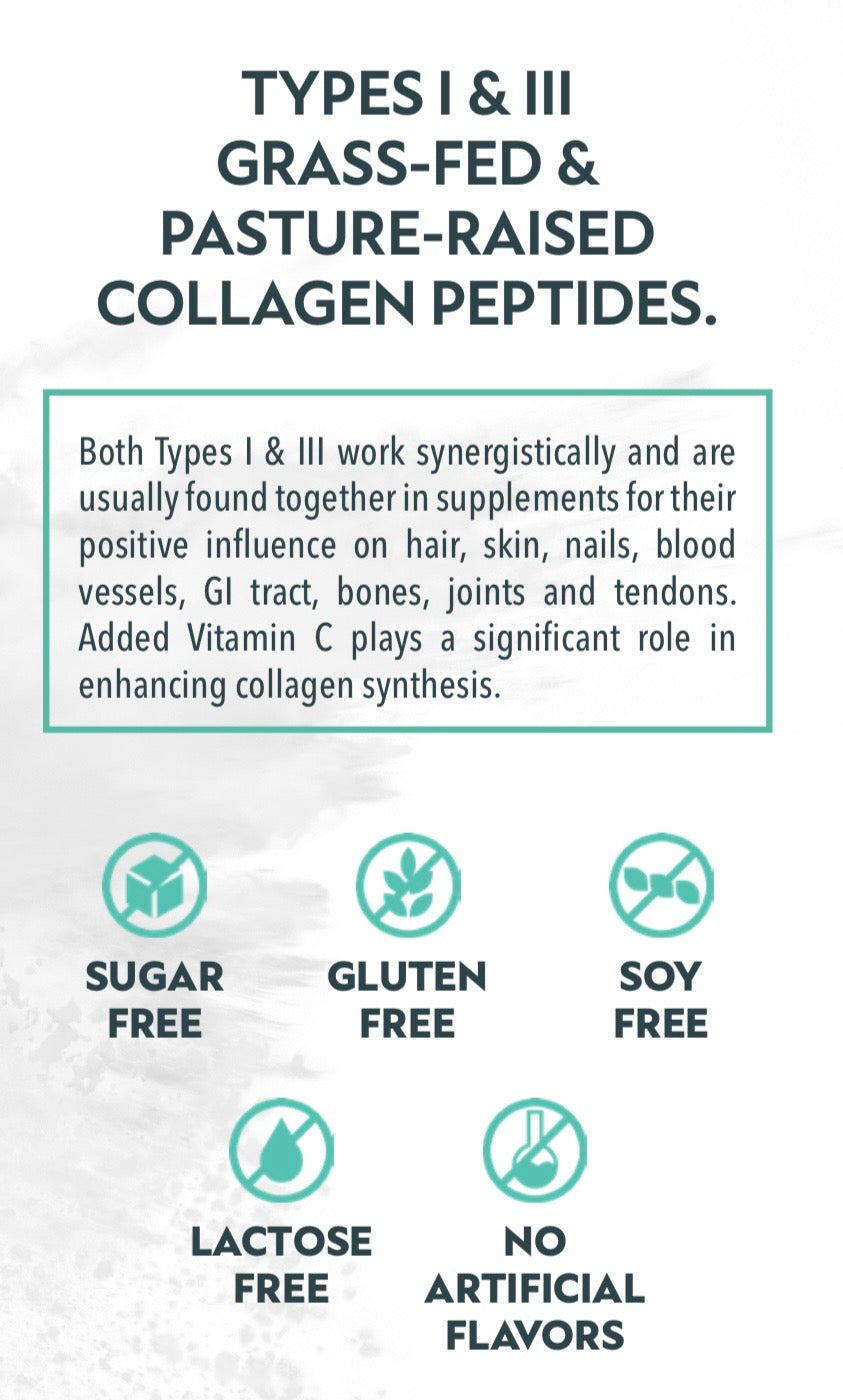 Women’s Unflavored Hydrolyzed Collagen Peptides with Vitamin C for Extra Absorption, with 2-tbsp Powder Pal Multi-Purpose Scoop and Funnel